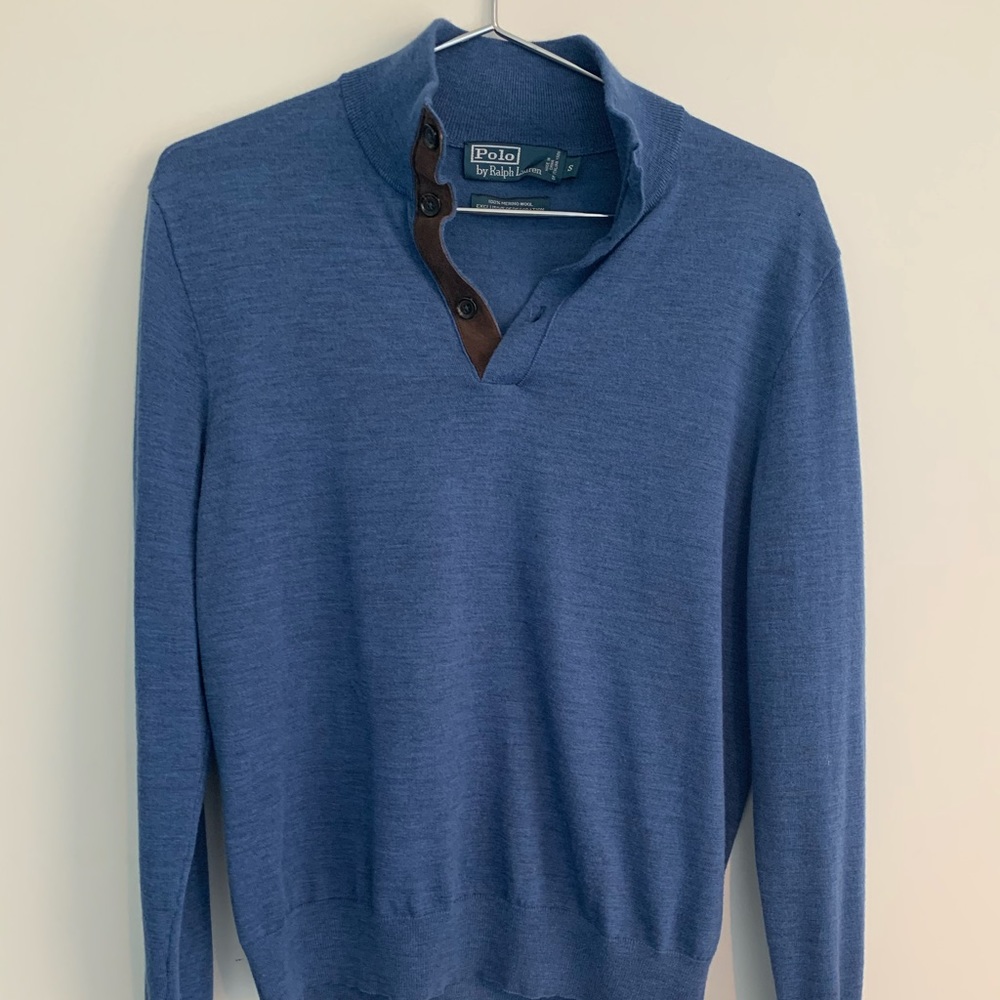 Polo Ralph Lauren quarter knit sweater